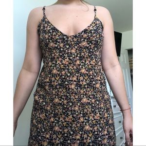 Floral print dress
